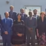Late Haitian ruler, Jovenel Moïse, during a meeting with the Core Group, November 7, 2018. Photo: Twitter/@USEmbassyHaiti.