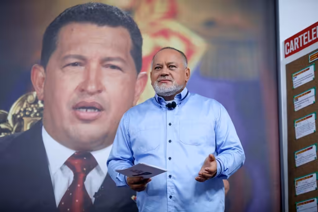 PSUV Deputy Diosdado Cabello. Photo: Con el Mazo Dando/File photo.