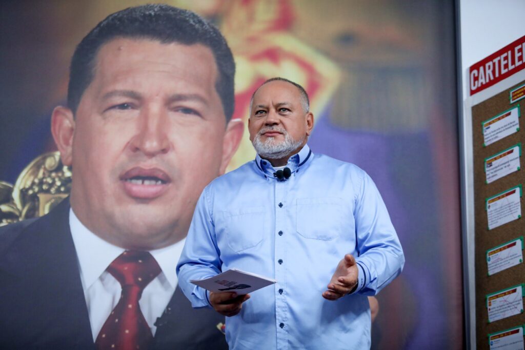 PSUV Deputy Diosdado Cabello. Photo: Con el Mazo Dando/File photo.