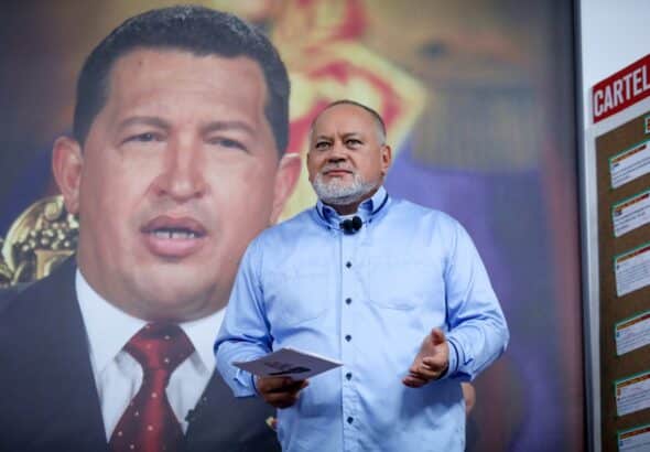PSUV Deputy Diosdado Cabello. Photo: Con el Mazo Dando/File photo.