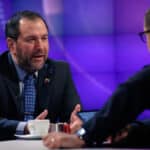 New Venezuelan Minister of Foreign Affairs Yvan Gil during an interview with Venezolana de Television (VTV). Photo: EL Cooperante.