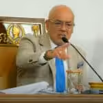 Venezuelan National Assembly President Jorge Rodríguez during the session approving the parliamentary agenda, Tuesday, January 1, 2023. Photo: Twitter/@eljojotoweb.