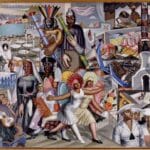 Maruja Mallo (Spain), La Verbena (‘The Fair’), 1927. Photo: The Tricontinental.