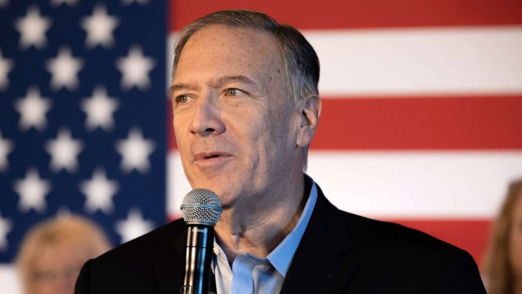 Former US Secretary of State Mike Pompeo. File photo.