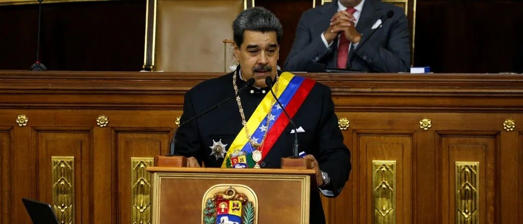 President Nicolás Maduro delivers a report on Venezuela's economy. Photo: Presidential Press.