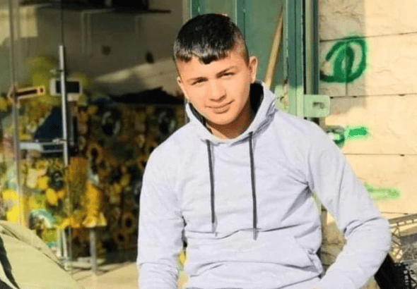 Yousef Suboh, 15, was killed in Jenin and his body was kidnapped by Israel since then. Photo: via Social Media
