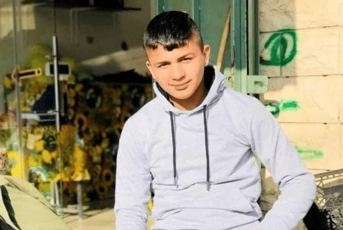Yousef Suboh, 15, was killed in Jenin and his body was kidnapped by Israel since then. Photo: via Social Media
