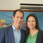 Far-right Venezuelan politician María Corina Machado and Spanish far-right deputy Víctor González during a visit of the latter to Venezuela in February, 2019; coincidentally, the same month when the failed US "regime change" operation against President Maduro was launched. Photo: La Razón.
