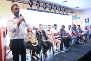 Venezuelan Foreign Minister Yvan Gil participates in CELAC Social, in Buenos Aires, Argentina, on January 23. Photo: Twitter/@yvangil.