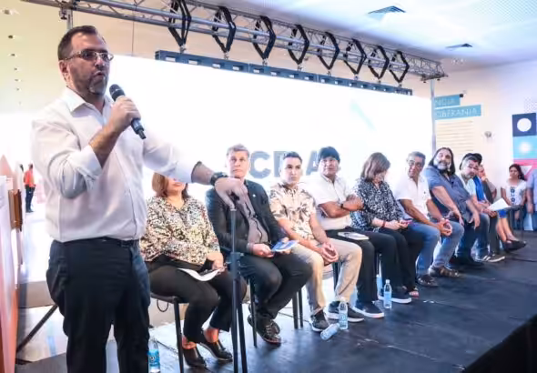 Venezuelan Foreign Minister Yvan Gil participates in CELAC Social, in Buenos Aires, Argentina, on January 23. Photo: Twitter/@yvangil.