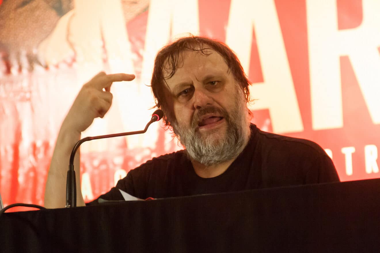 Slavoj Žižek, Slovenian philosopher, a favorite of Western academia. File photo.