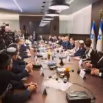 Israel's 37th government. Photo: via Benjamin Netabyahu TW Page.