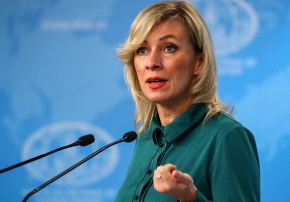 Spokesperson for the Russian Foreign Ministry, Maria Zakharova. Photo: Sergei Bobylev/TASS/File photo.