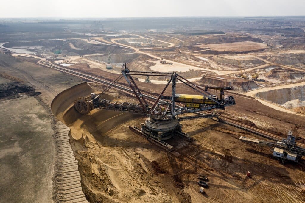 Titanium mine of the public company United Mining and Chemical Company (UMCC) in Ukraine. Photo: UMCC.