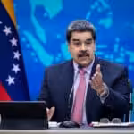 President Nicolás Maduro speaking at a press conference in late 2022. File photo.