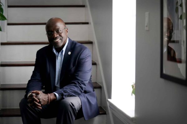 Stephen Were Omamo, Director of the World Food Program in Ethiopia, 2022. Photo: Cary Edmondson/Fresno State News.