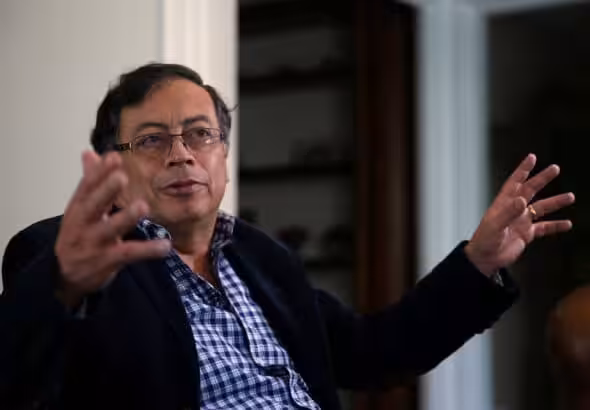 Colombian President Gustavo Petro. Photo: Reuters.