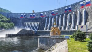 Sayano-Shushenskaya hydropower plant. Photo: Ilya Naimushin/Sputnik.