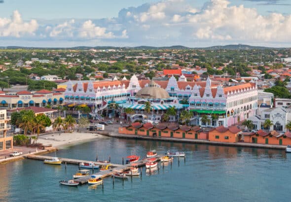 A view of Oranjestad, capital of Aruba. File photo.