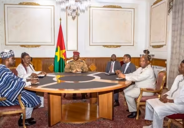 Foreign Ministers of Burkina Faso, Mali, and Guinea hold a tripartite meeting in Ouagadougou. Photo: Ministry of Foreign Affairs and International Cooperation of Mali.