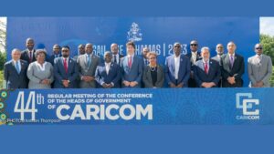 Group photo of the heads of government in attendance at the 44th CARICOM summit held in The Bahamas, February 17, 2023. Photo: Our News.