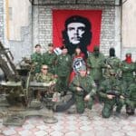 The Prizrak Brigade, the Donbass volunteer fighting group. Photo: Rainer's Newsletter.