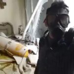 Fabricated photo of the supposed chemical attacks in Douma, Syria. Photo: The Grayzone.
