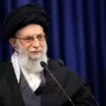 Iranian Supreme Leader Ayatollah Ali Khamenei delivers a televised speech in Tehran, Iran, January 8, 2021. Photo: Official Khamenei Website/Handout via Reuters atention/File Photo.