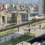 housands of police and military forces put the city of Lima in a de facto state of siege during the first day of the national strike, February 9, 2023. Photo: Twitter/@FOL_oficial.