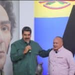 Venezuelan President Nicolás Maduro (left) and Deputy Diosdado Cabello (right). Photo: Twitter/@VTVcanal8.