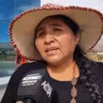 Lourdes Huanca Atencio, President of the Federation of Peasant, Artisan, Indigenous, Native and Salaried Women of Peru (FENMUCARINAP). Photo: Jero González/Cuzco, Perú.