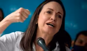 Venezuelan extreme right opposition politician María Corina Machado. Photo: La República.