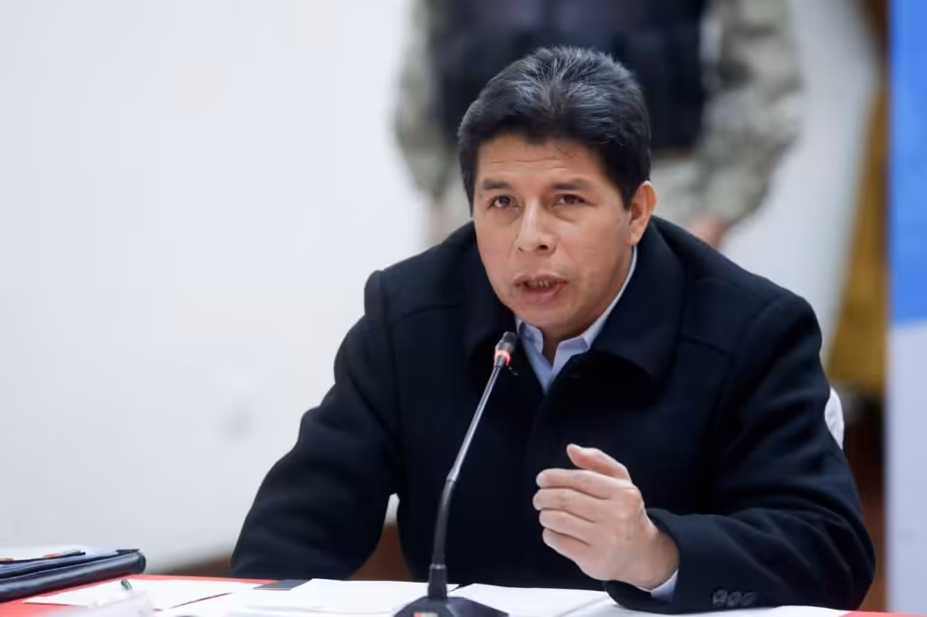 Ousted Peruvian President Pedro Castillo. Photo: RedRadioVE/File photo.