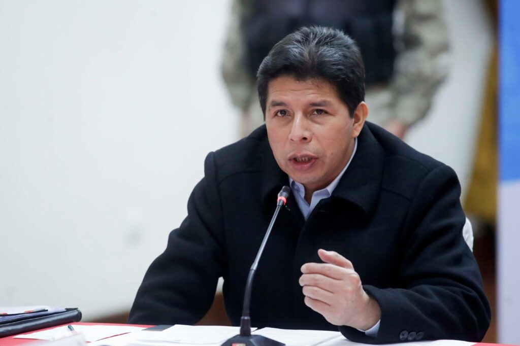 Ousted Peruvian President Pedro Castillo. Photo: RedRadioVE/File photo.