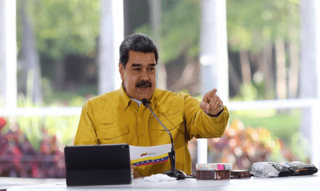 President Maduro at a government event. Photo: Presidential Press.