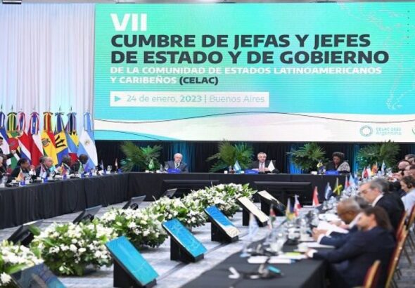 The VII Summit of the Heads of State of Community of Latin American and Caribbean States (CELAC). Photo: CELAC/Twitter.