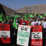 Protests begin against Tía María mining project. Photo: Diario Correo.