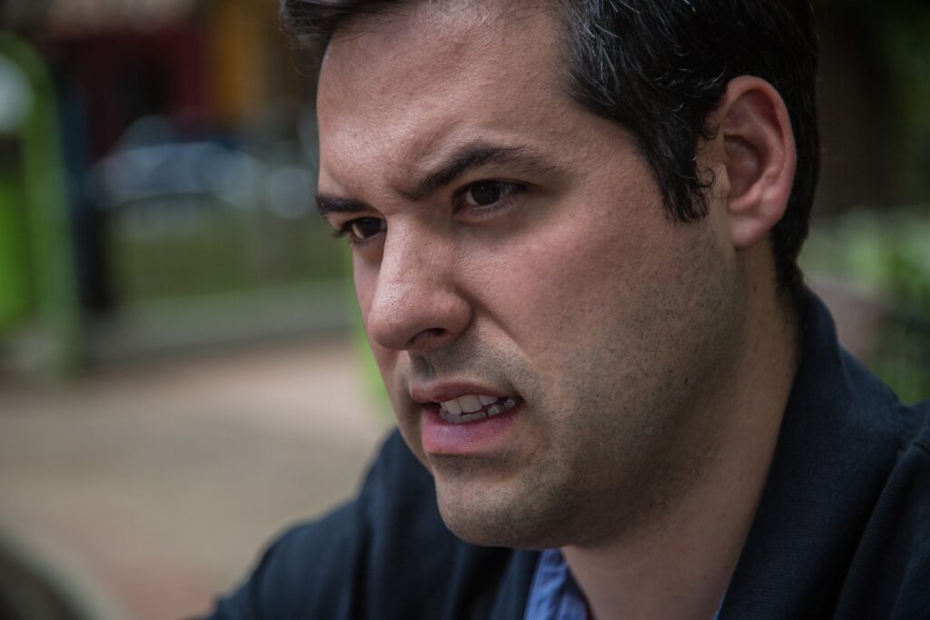 Far-right Venezuelan politician Yon Goicoechea. Photo: RedRadioVE.