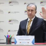 Venezuelan Oil Minister Tareck El Aissami at an OPEC+ meeting in December 2022. Photo: Twitter/@TareckPSUV.