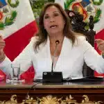 Peru's de facto ruler Dina Boluarte. Photo: CNN.
