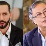 Photo composition showing Salvadorian President Nayib Bukele (left) and Colombian President Gustavo Petro (right). Photo: Semana (Colombia).