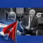 Cuban President Miguel Diaz-Canel during an interview with Al Mayadeen. Photo: Al Mayadeen.