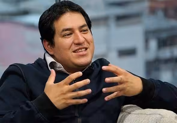 Former presidential candidate of Ecuador Andrés Arauz. Photo: Télam.