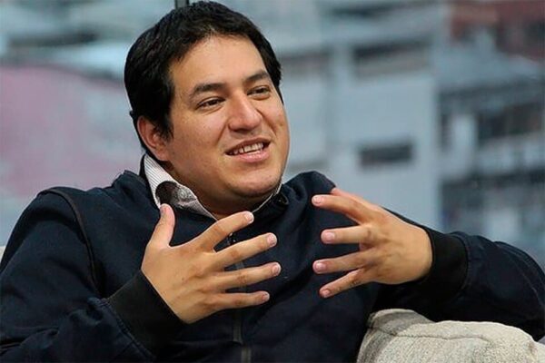 Former presidential candidate of Ecuador Andrés Arauz. Photo: Télam.
