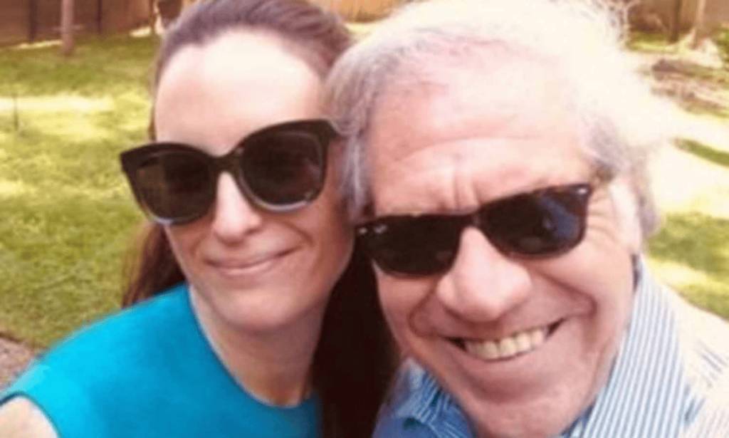 OAS chief Luis Almagro (right) and Marian Vidaurri (left), his junior aide with whom he had an unethical relationship. Photo: Social media.