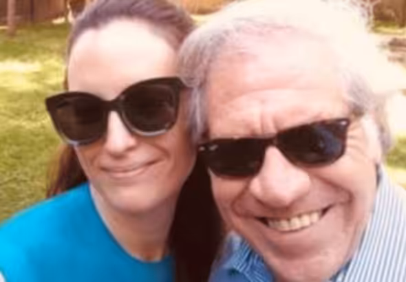 OAS chief Luis Almagro (right) and Marian Vidaurri (left), his junior aide with whom he had an unethical relationship. Photo: Social media.