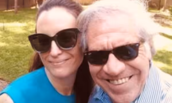 OAS chief Luis Almagro (right) and Marian Vidaurri (left), his junior aide with whom he had an unethical relationship. Photo: Social media.