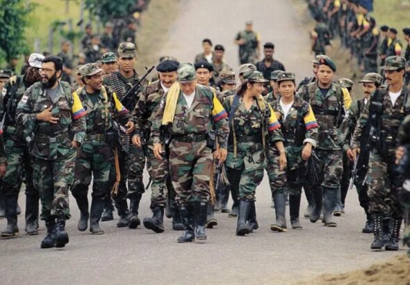 FARC guerillas in Colombia. Photo: RedRadioVE.