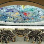 UN human rights council in Geneva. Photo: REUTERS/Denis Balibouse.