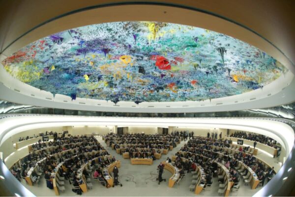 UN human rights council in Geneva. Photo: REUTERS/Denis Balibouse.